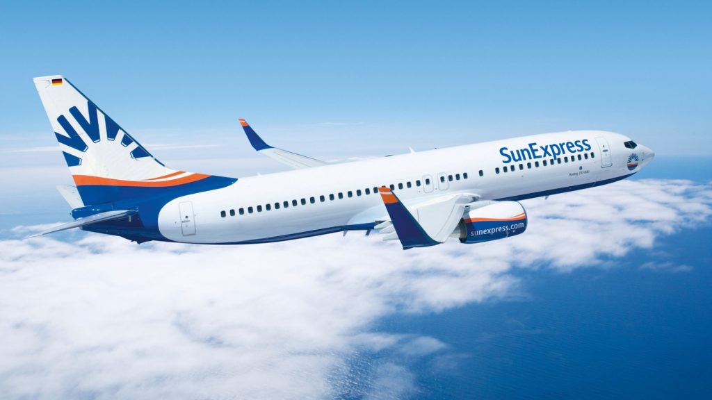 Boeing 737 von SunExpress