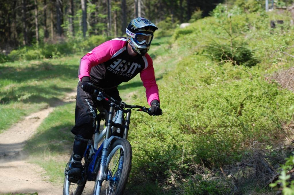 Rasante Mountainbike-Abfahrten am Ochsenkopf im Fichtelgebirge