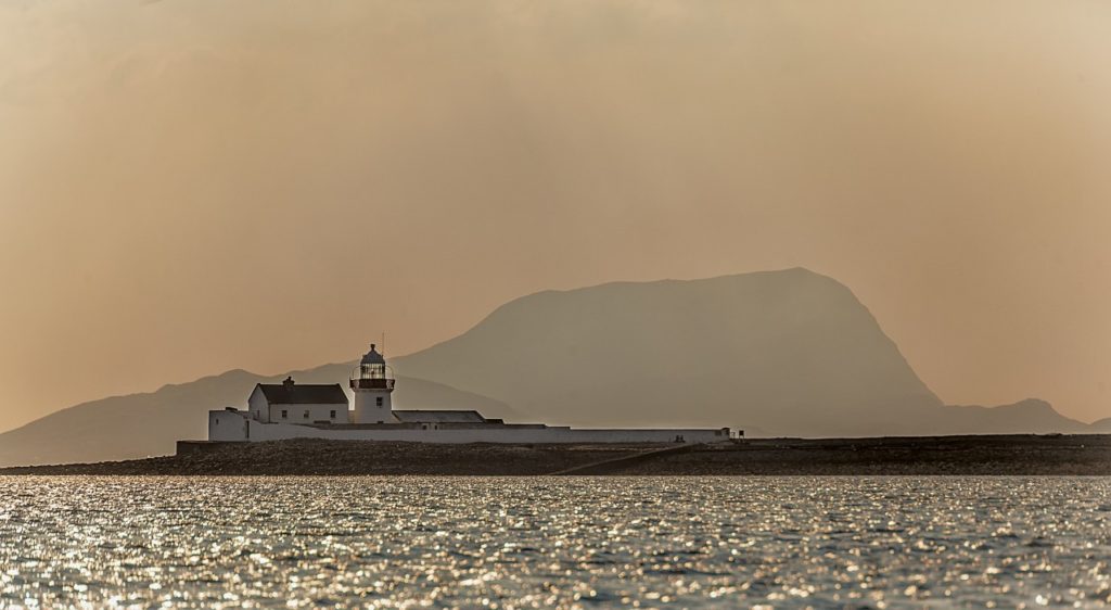 Leuchtturm auf Clare Island