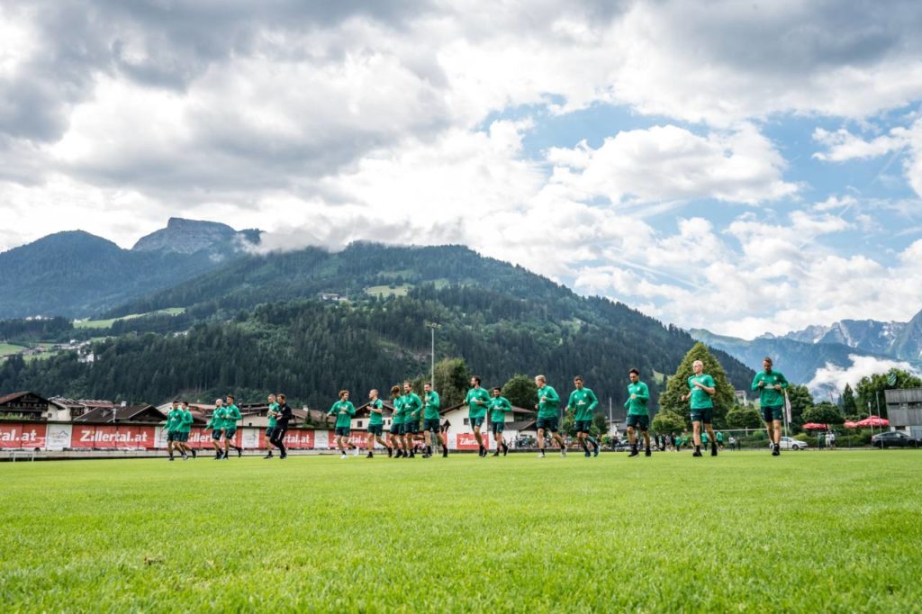 Profis von Werder Bremen im Zillertal