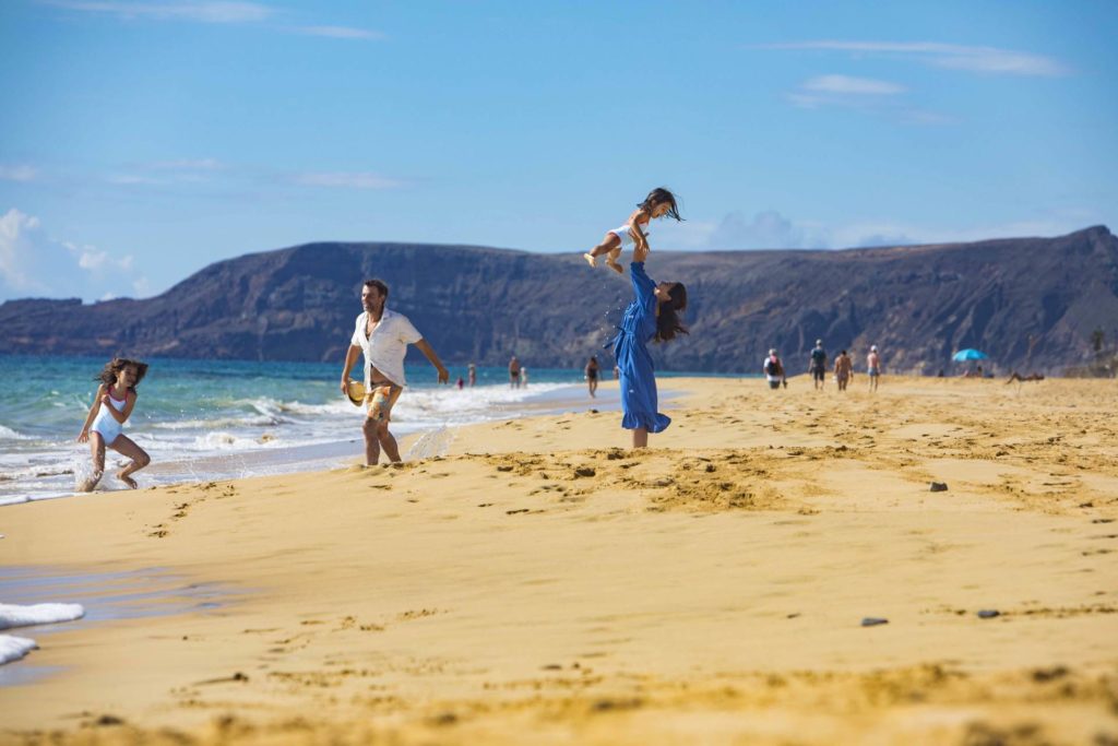 Strandspaß mit der Familie auf Porto Santo