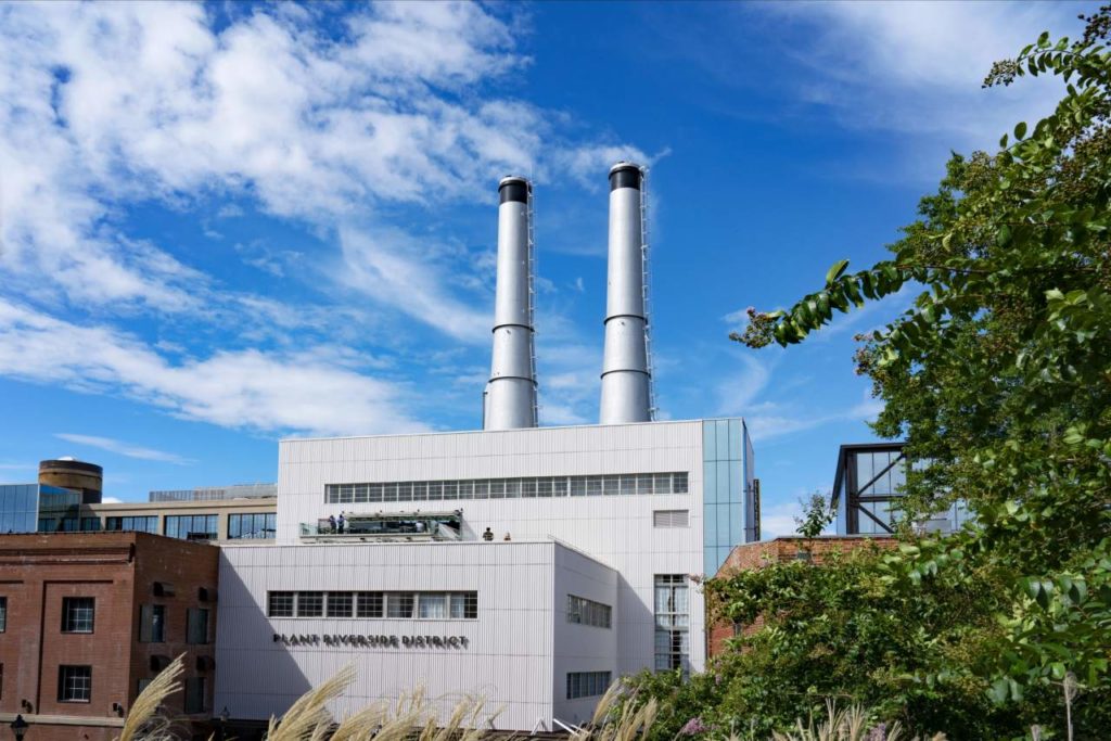 Power Plant Building im Riverside District von Savannah