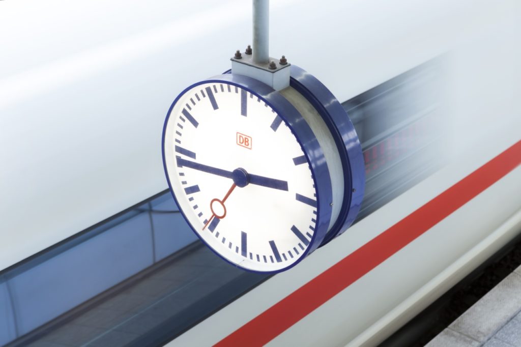 Deutsche Bahn Pünktlichkeit 2020