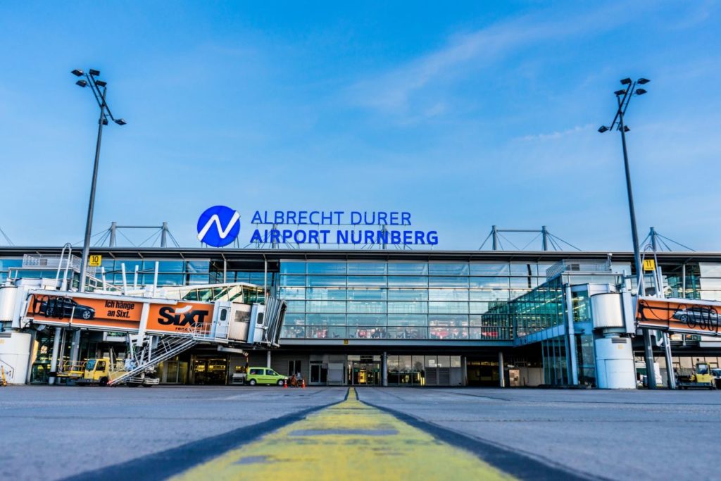 Vorfeld Flughafen Nürnberg
