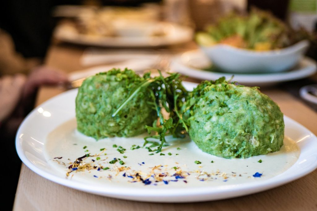 Allgäuer Spinatknödel