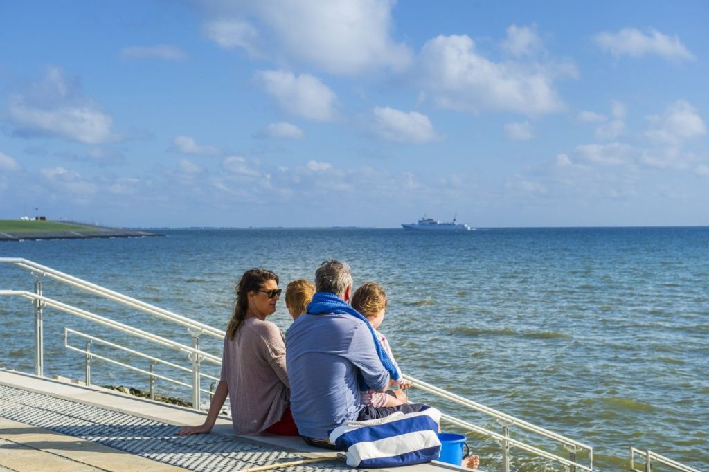 Büsum Blick auf die Nordsee