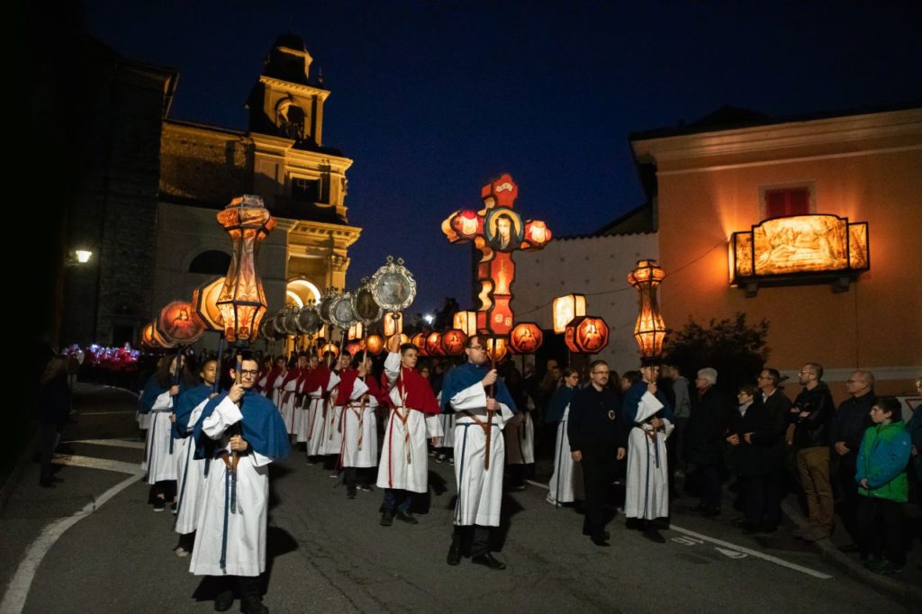 Osterprozession im Tessiner Mendrisiotto