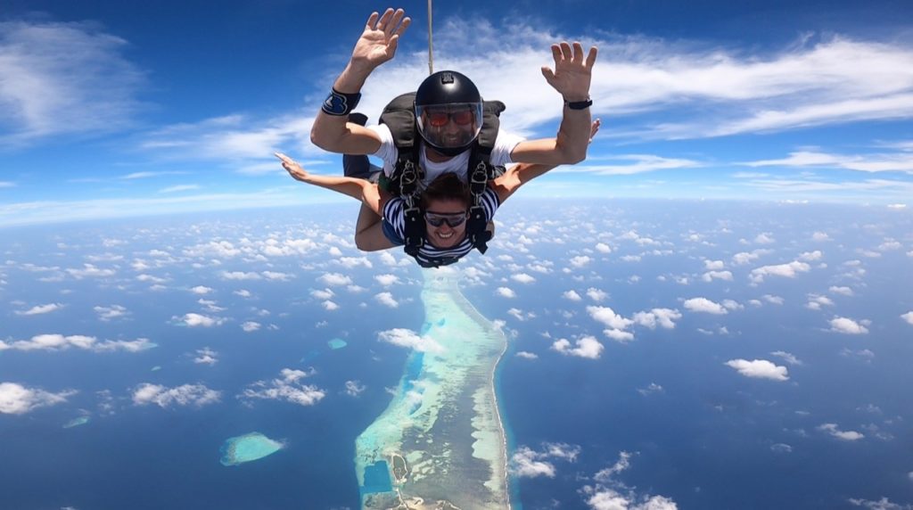 Skydiving Tandem The Nautilus Maldives