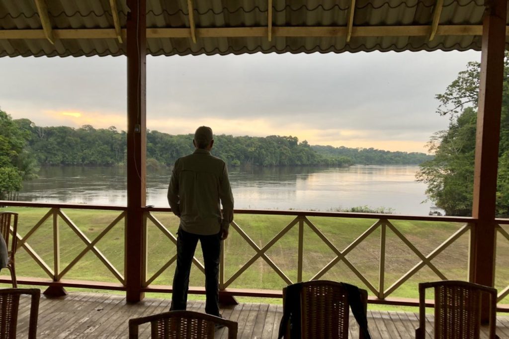 Iwokrama River Lodge Terrasse Essequibo