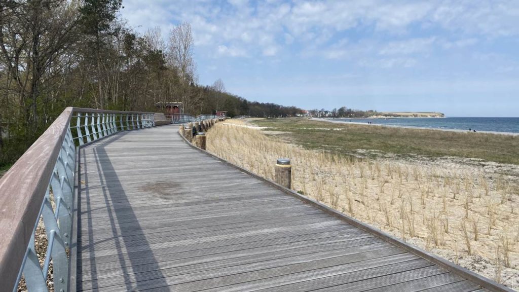 Neue Dünenpromenade im Ostseebad Boltenhagen