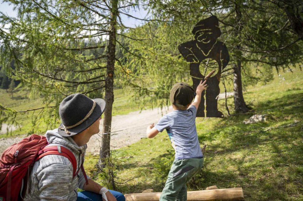 Geschicklichkeitsspiele Familienwanderweg Millstätter See