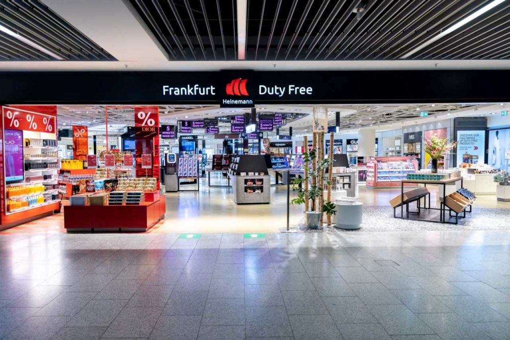 Duty Free Store Flughafen Frankfurt