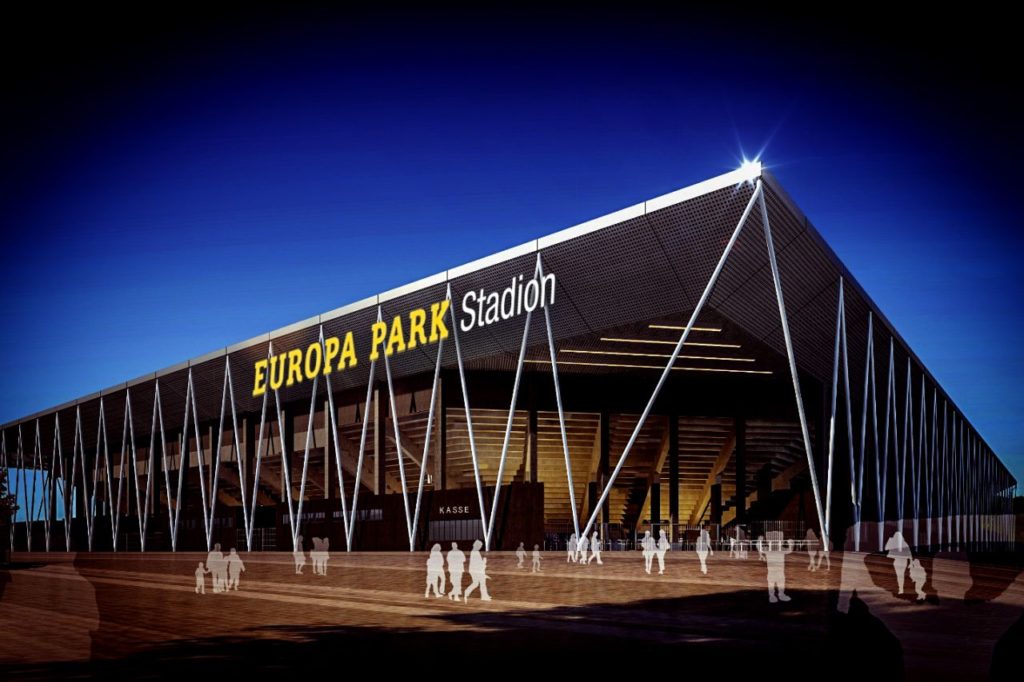 Visualisierung Europa Park Stadion Freiburg
