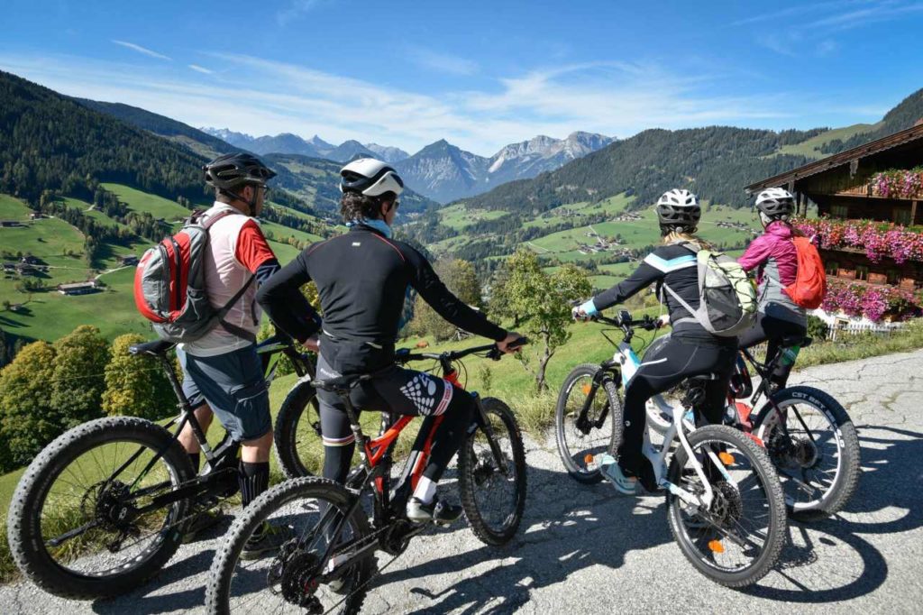 E-Mountainbiker Alpbachtal