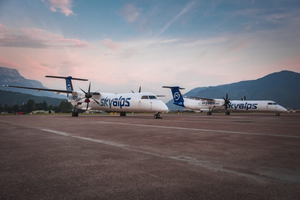 Sky Alps Flugzeuge Hamburg-Bozen