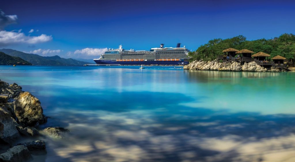 Celebrity Silhouette vor Labadee auf Haiti