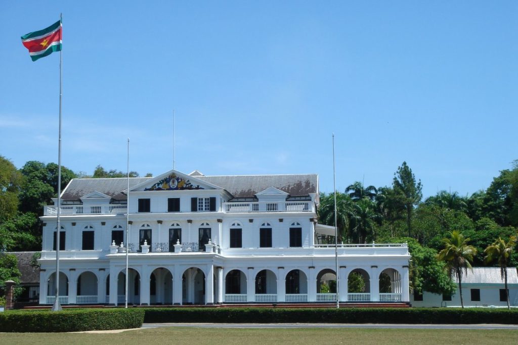 Präsidentenpalast Paramaribo Suriname