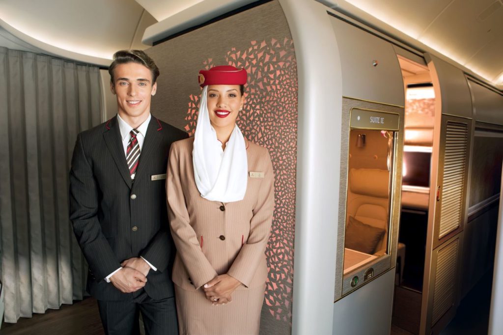 Flugbegleiter bei Emirates