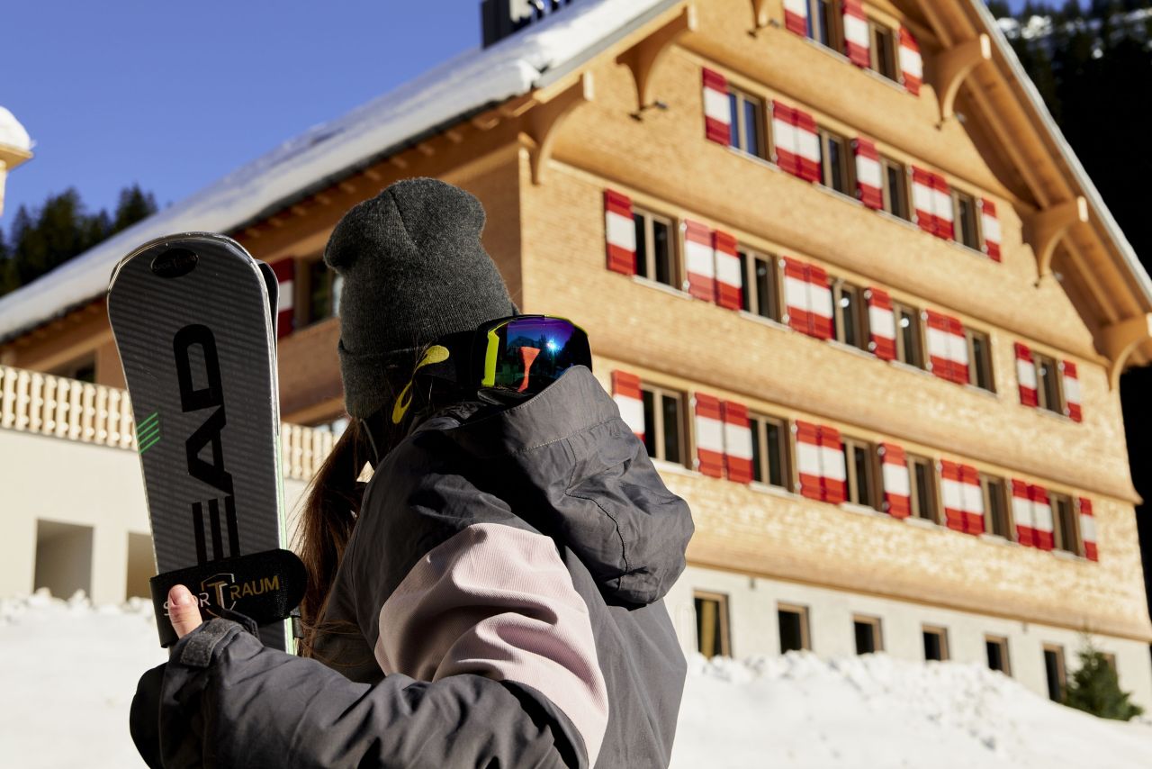 Berghaus Schröcken Wintersportgebiet Arlberg