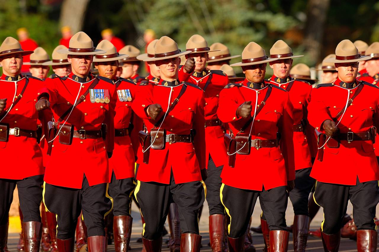 Parade Canadian Royal Mounted Police