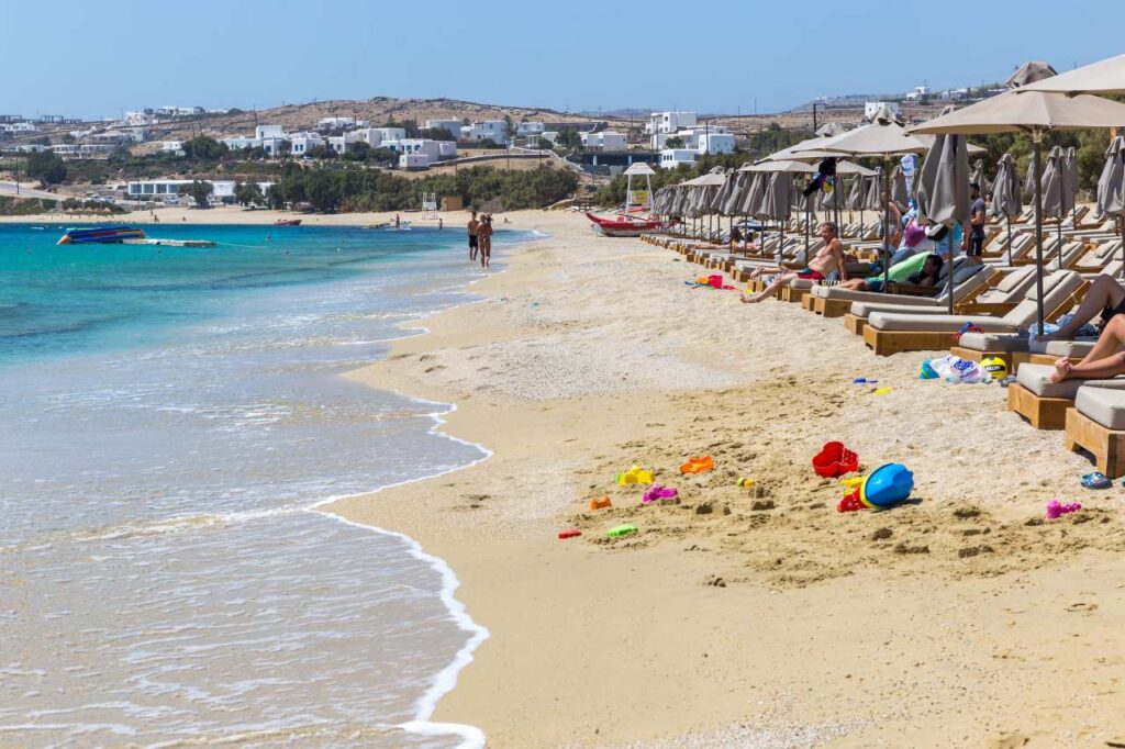 Kalafati Beach auf Mykonos