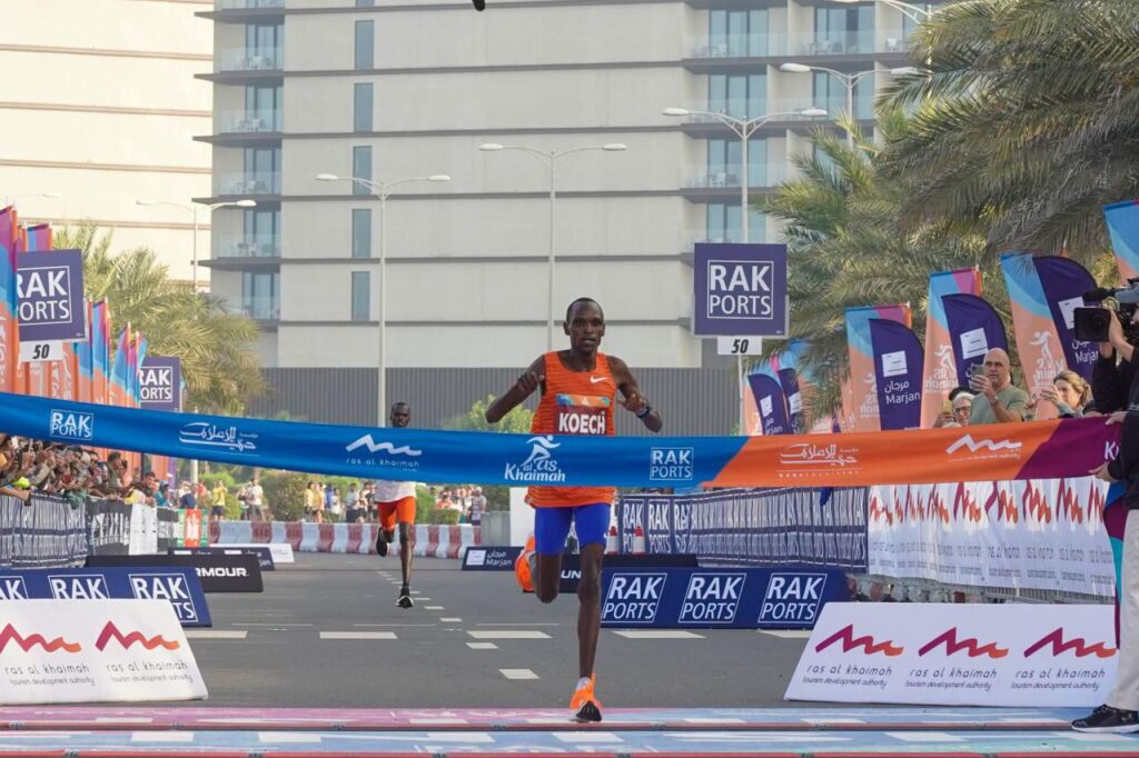 Bernard Koech Sieger Ras Al Khaimah Halbmarathon 2023