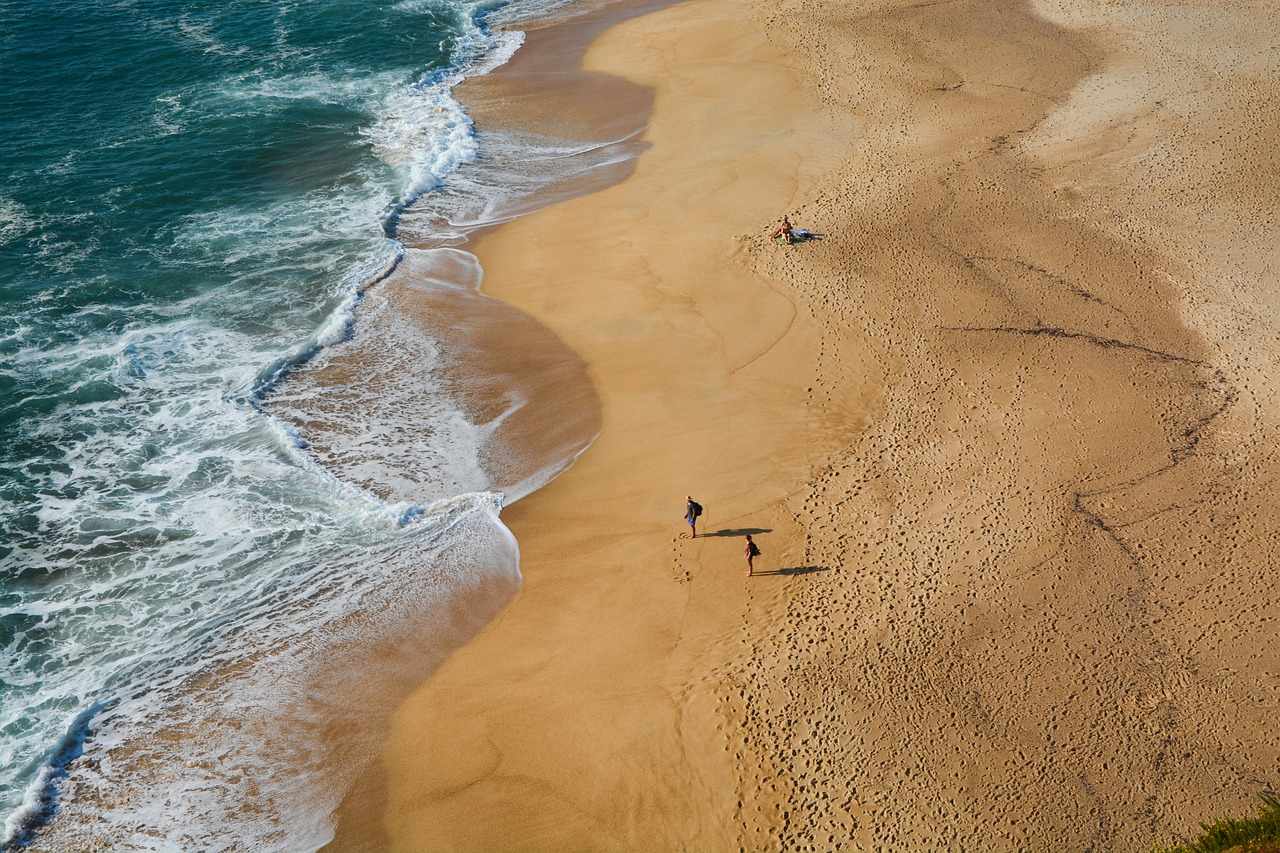 Algarve goldfarbener Strand