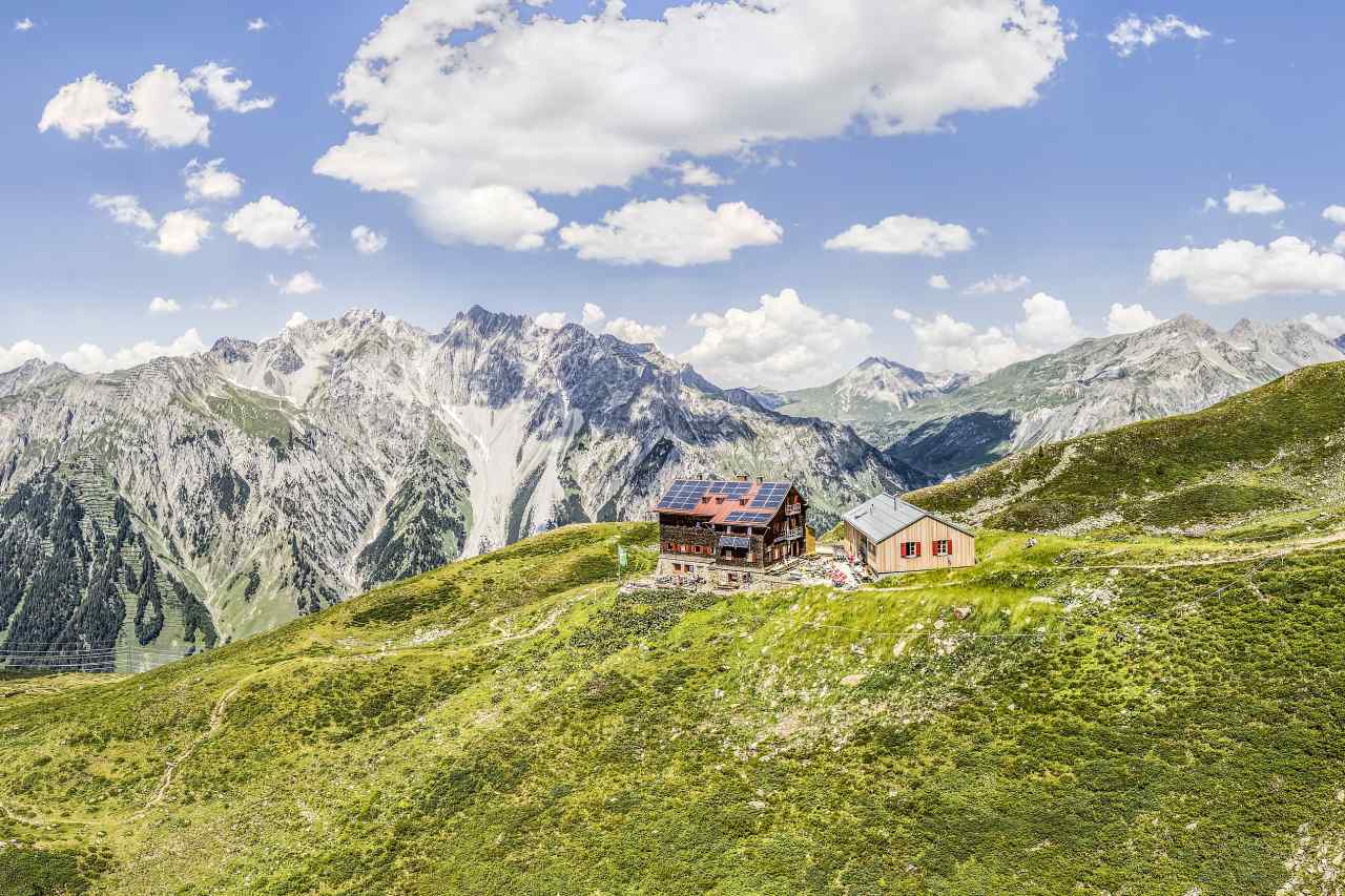 Kaltenberghütte Sommer Berggeistweg