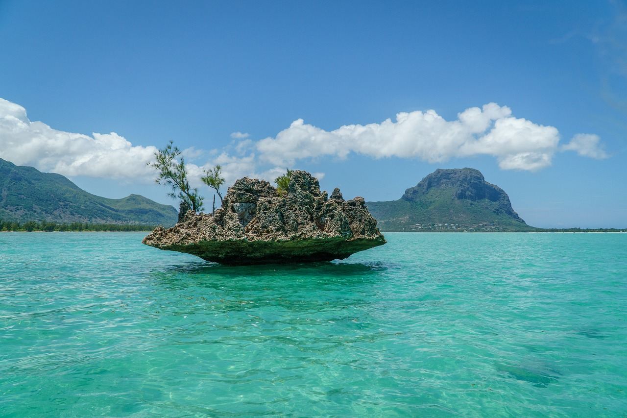 Korallenstein Crystal Rock Mauritius