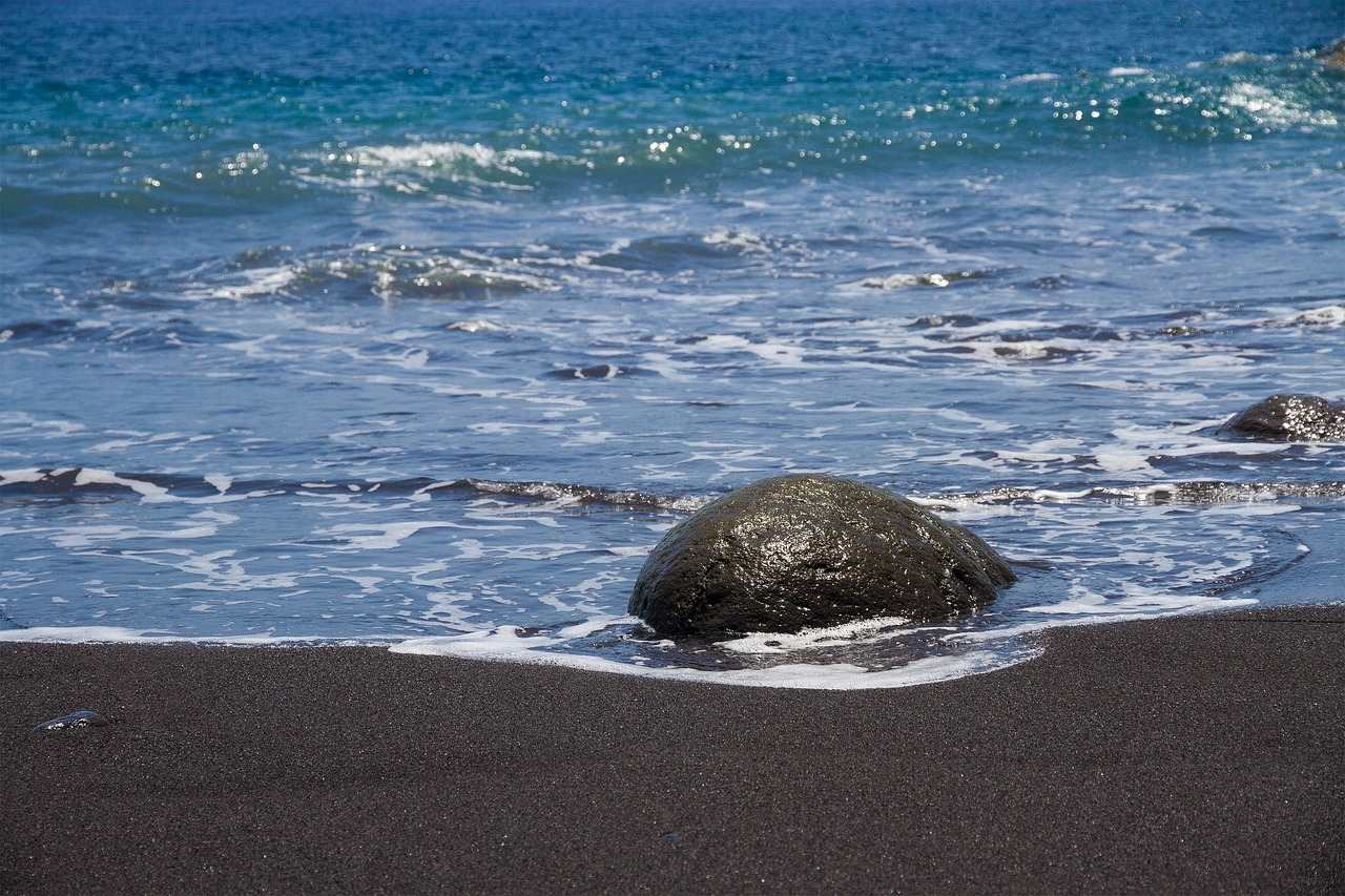 Schwarzer Sandstrand La Gomera