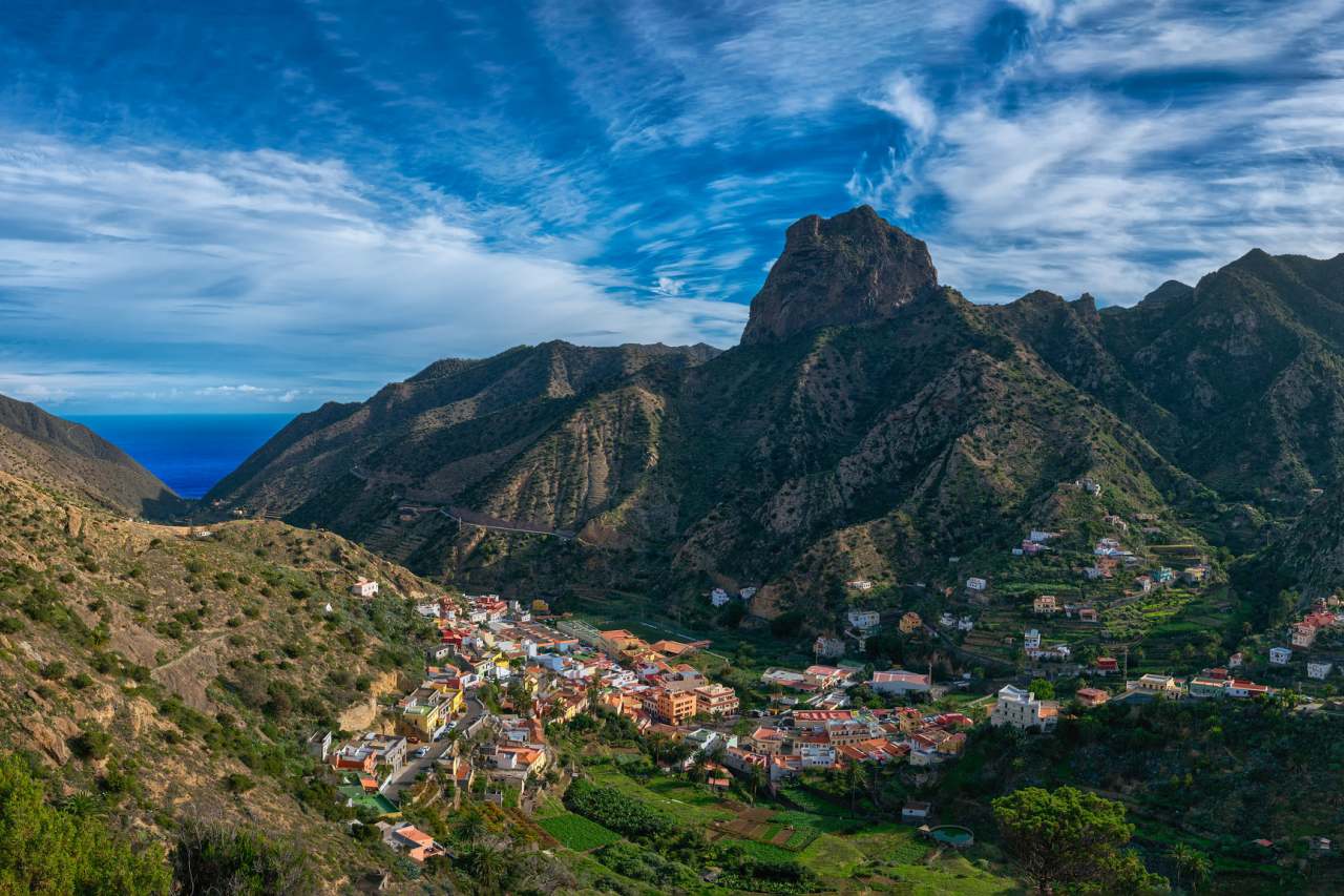 Vallehermoso grünes Tal