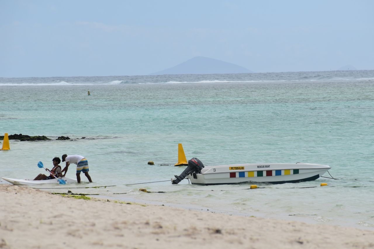 Strandleben in Belle Mare Mauritius