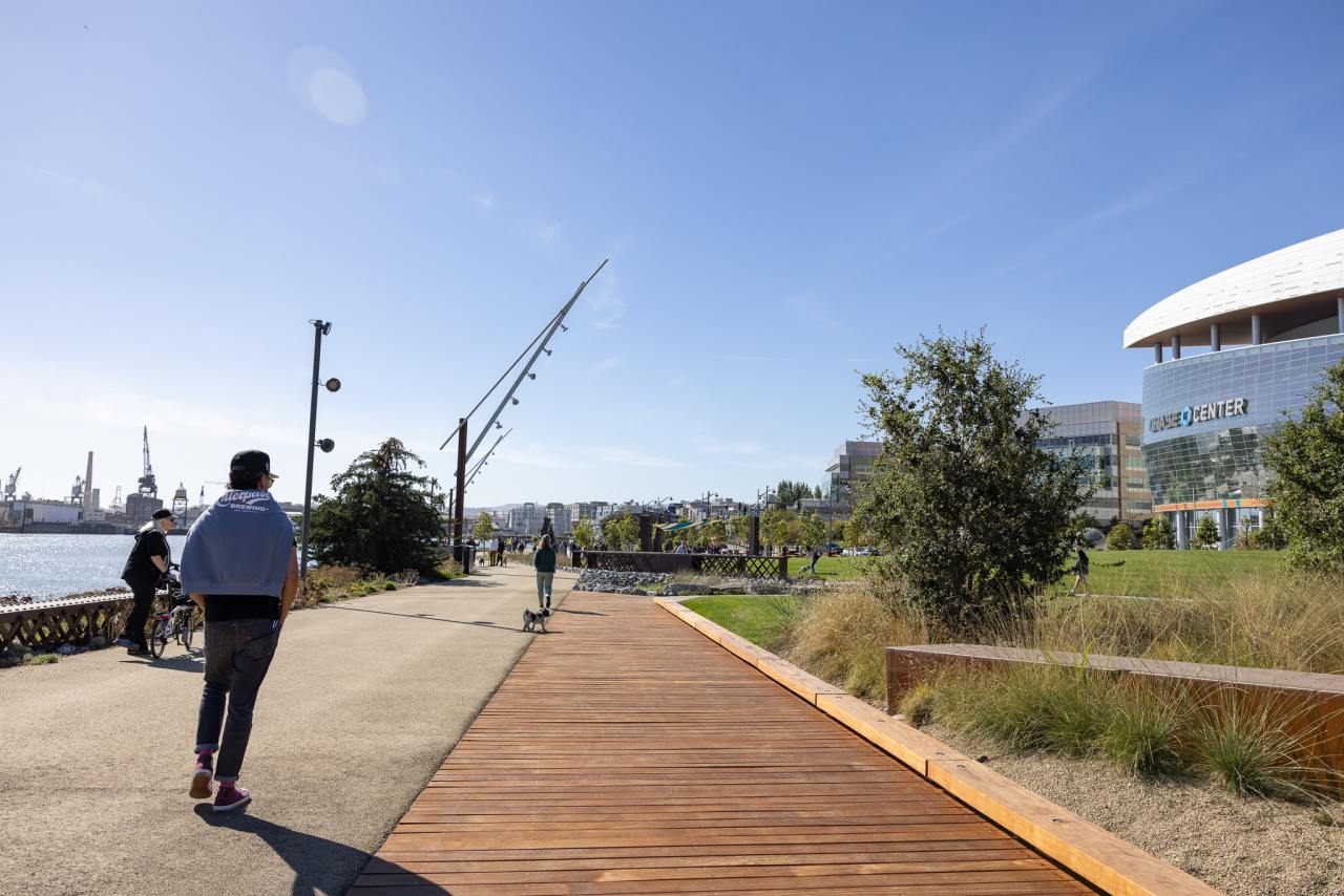 Bayfront Park San Francisco Wasserseite