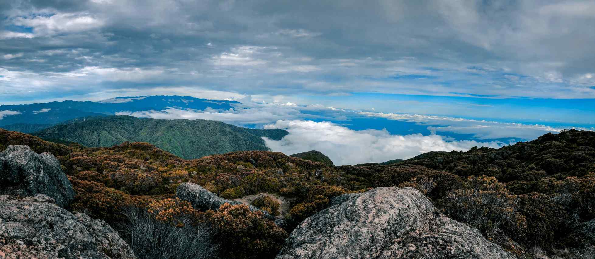 Cerro de la Muerte Talamanca-Gebirge