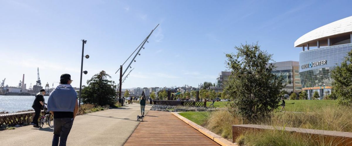 Bayfront Park San Francisco Wasserseite