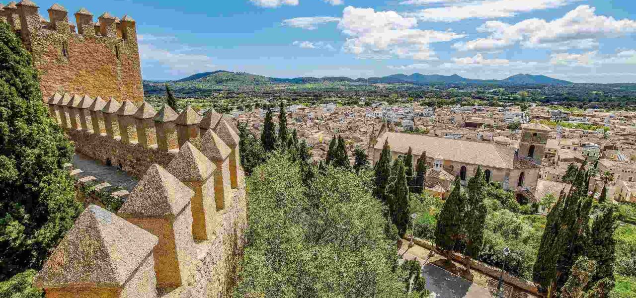 Blick auf die Altstadt von Artá