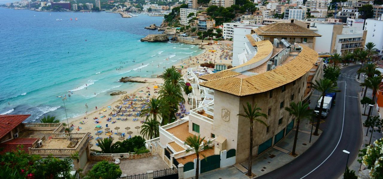 Cala Major Hotels am Strand