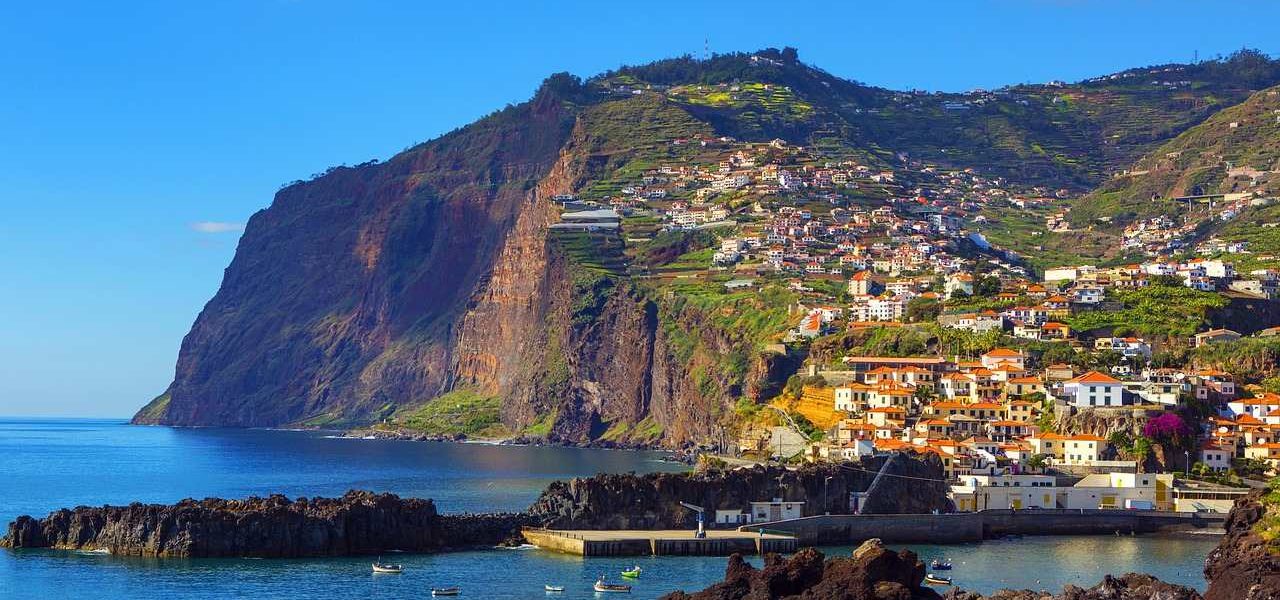 Câmara de Lobos im Süden von Madeira