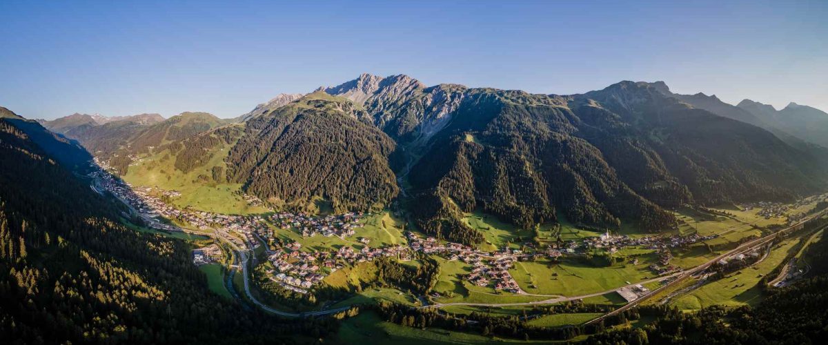 Dorf der Aussichtspunkte St. Anton am Arlberg