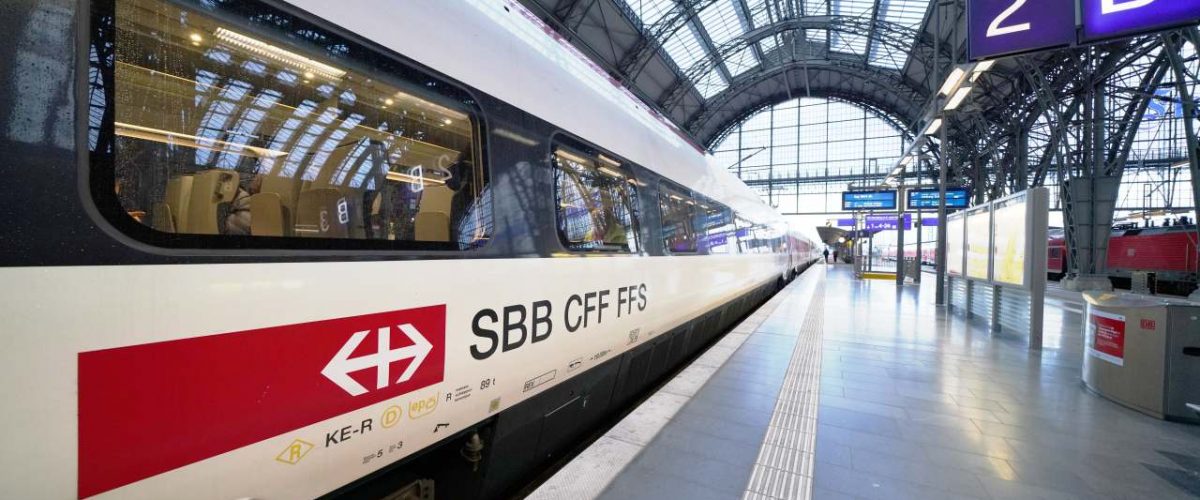 ETR 610 der SBB am Frankfurter Hauptbahnhof