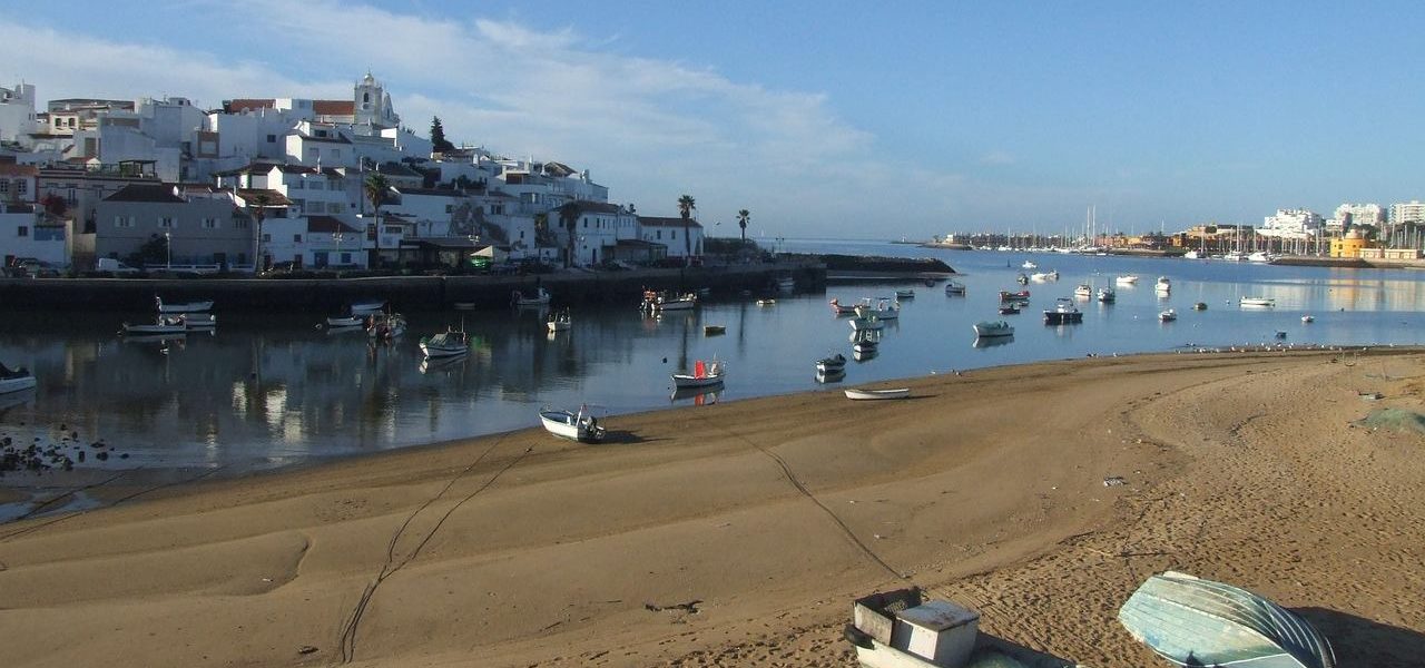 Ferragudo Mündung Arade