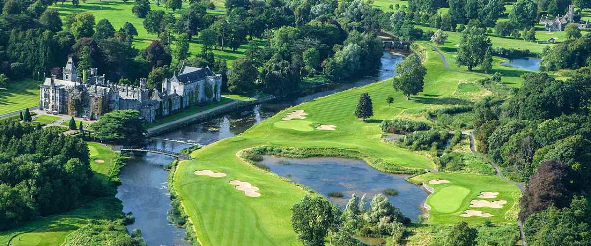 Golf Resort Adare Manor aus der Luft