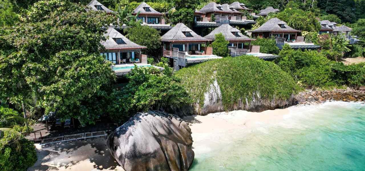 Hilton Seychelles Northolme Resort Spa Villen am Meer