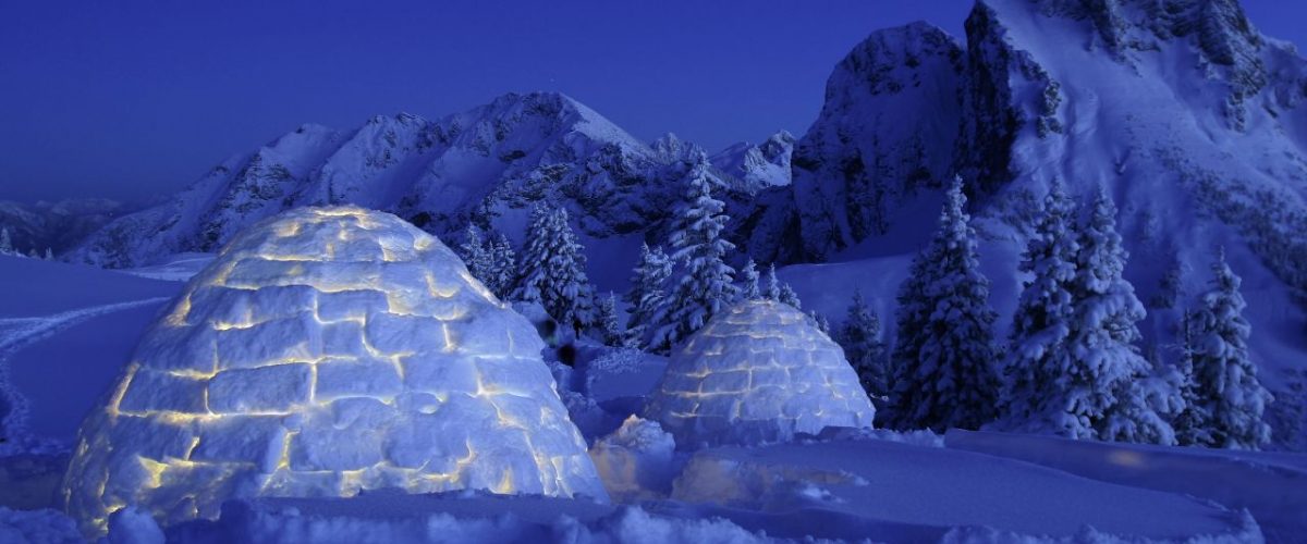 Iglu auf dem Breitenberg in Pfronten