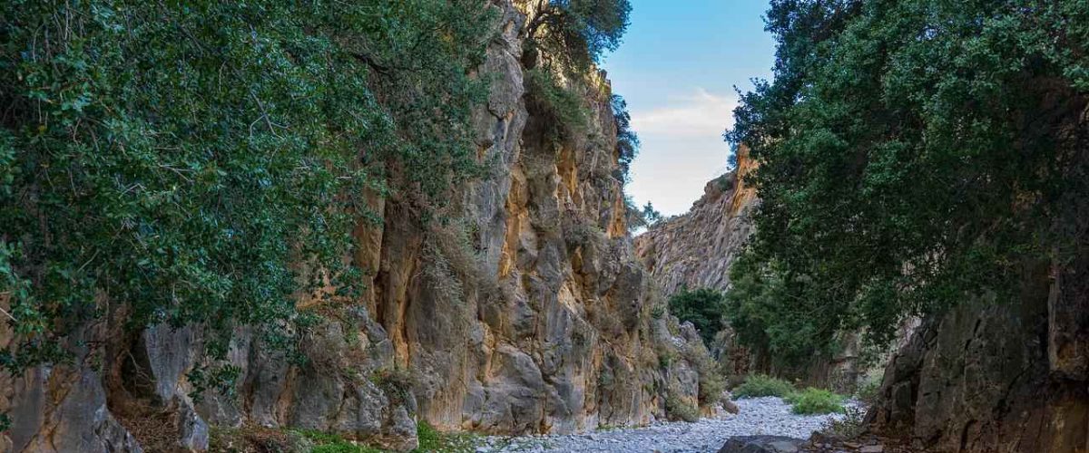 Weg durch die Imbros Schlucht auf Kreta. Bild: FotoIT/Pixabay