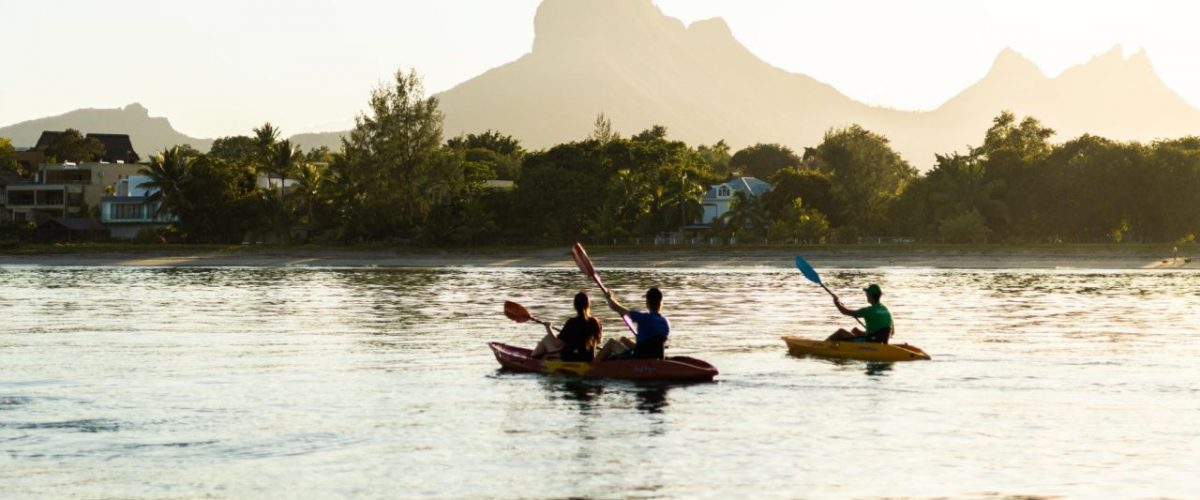 Kayaktour in der Tamarin Bay auf Mauritius