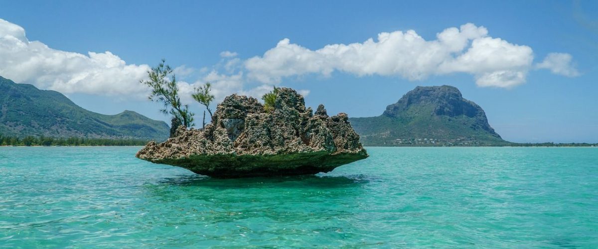 Korallenstein Crystal Rock Mauritius