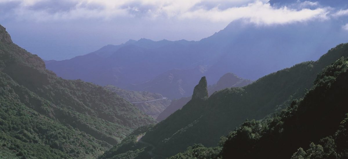 Landschaftsbild La Gomera Nationalpark Garajonay