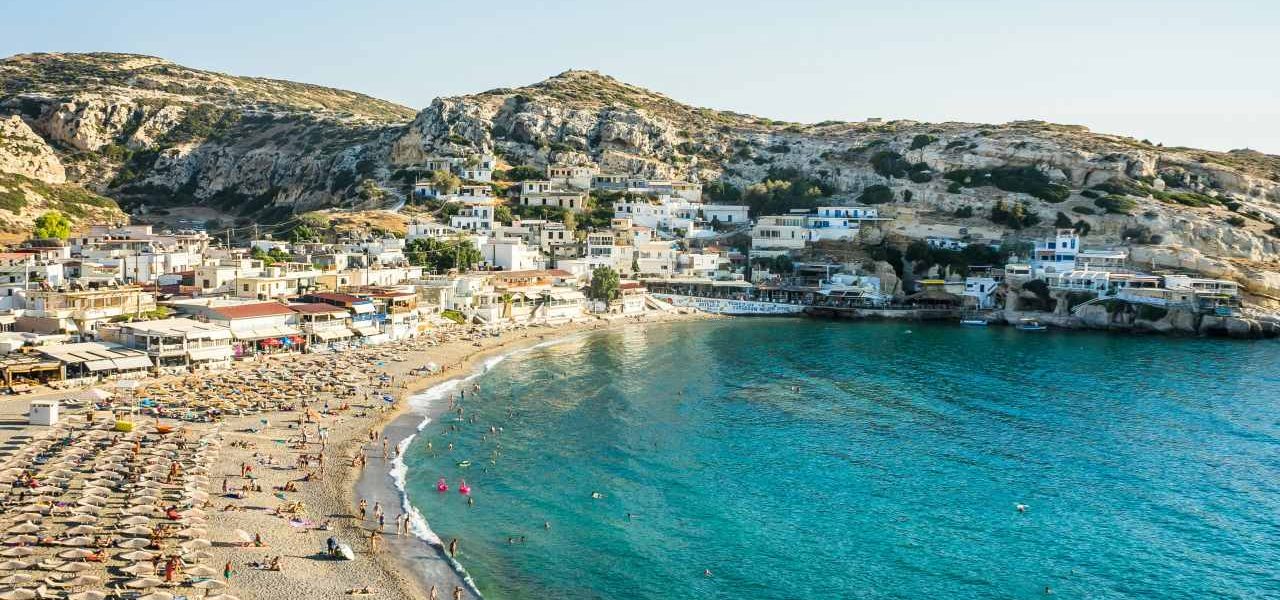 Matala Strand und Bucht