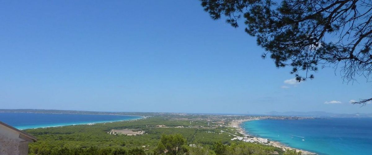 Mirador de Formentera Weitsicht